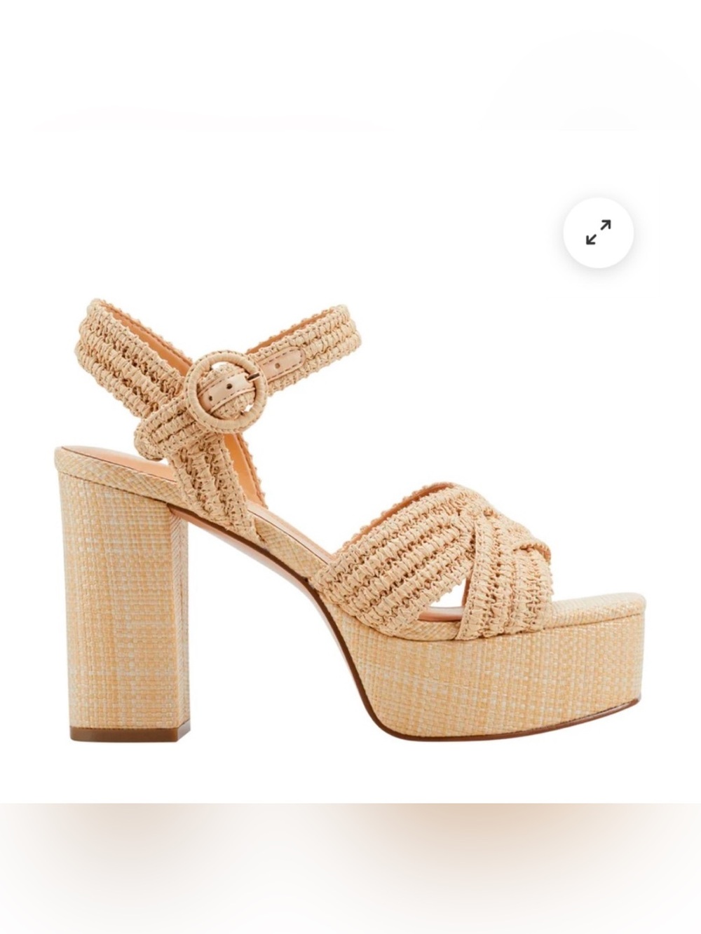 NWT Marc Fisher Womens Chesse Platform Sandal